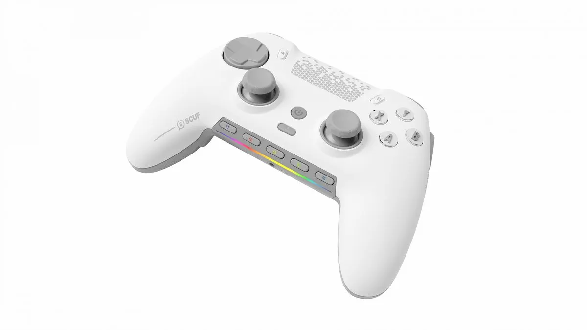Scuf Envision Pro HE - Draadloze Gaming Controller - Programmeerbare Paddles & G-keys - PC - Wit