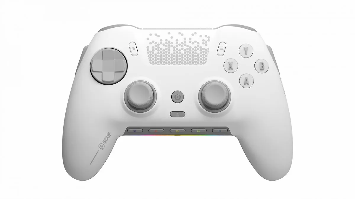 Scuf Envision Pro HE - Draadloze Gaming Controller - Programmeerbare Paddles & G-keys - PC - Wit