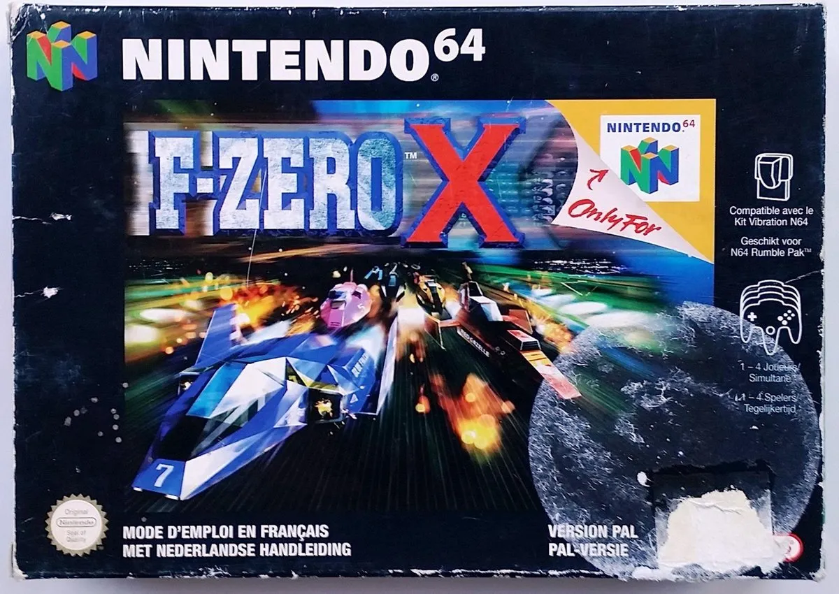 Nintendo F-Zero X N64