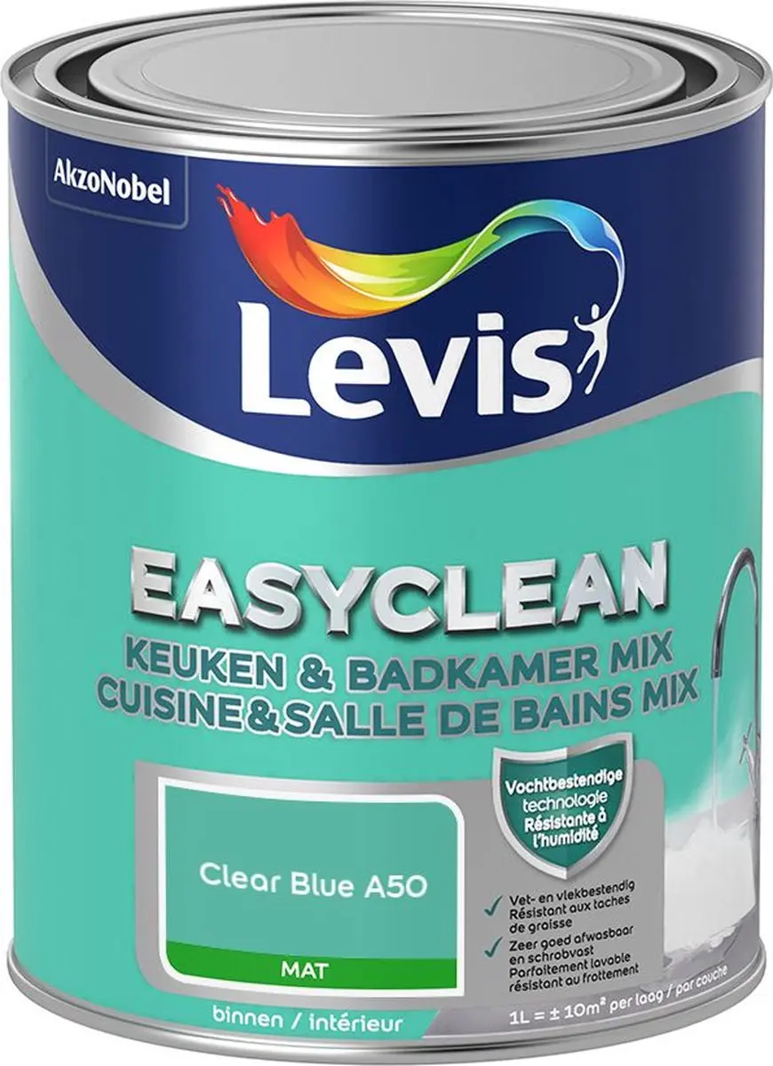 Levi's Easyclean Mengverf Clear Blue A50