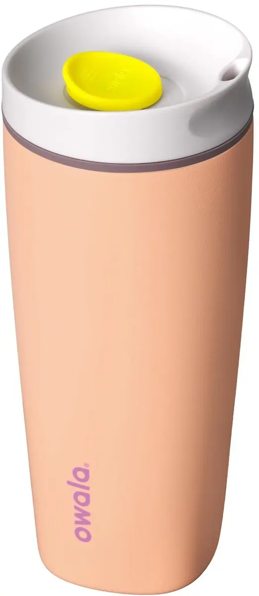 Owala SmoothSip Slider C07973A4 Drinkbeker - 590ml - Oranje/Grijs