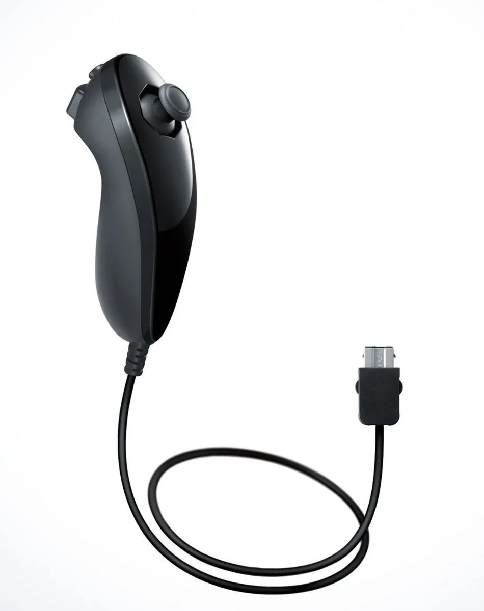 Officiële Nintendo Nunchuk Controller - Zwart - Geschikt voor Nintendo Wii & Wii U