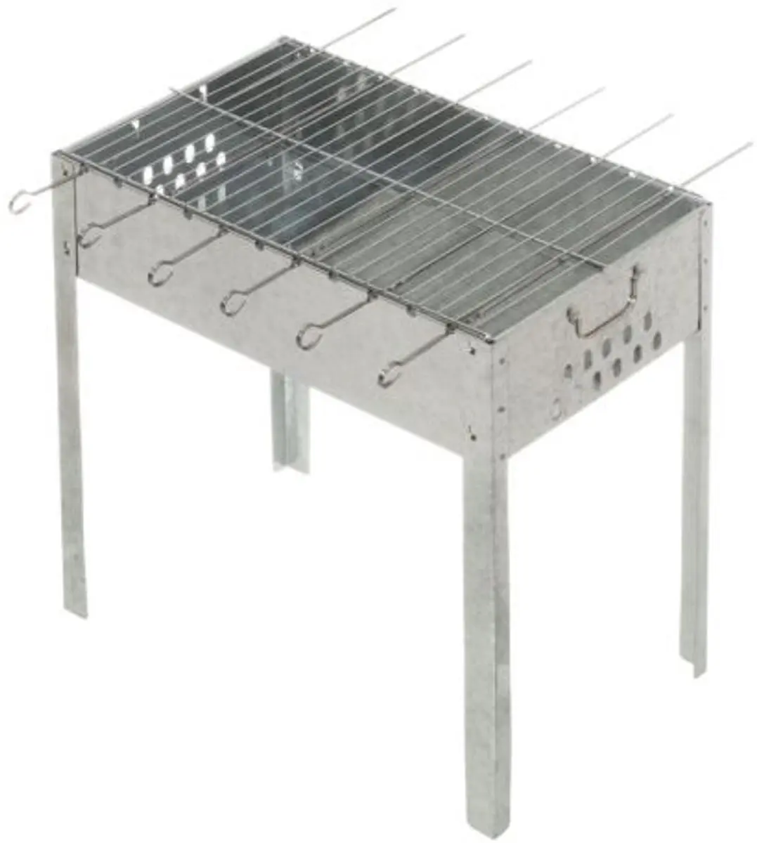 Mustang Grill Staal Houtskool BBQ