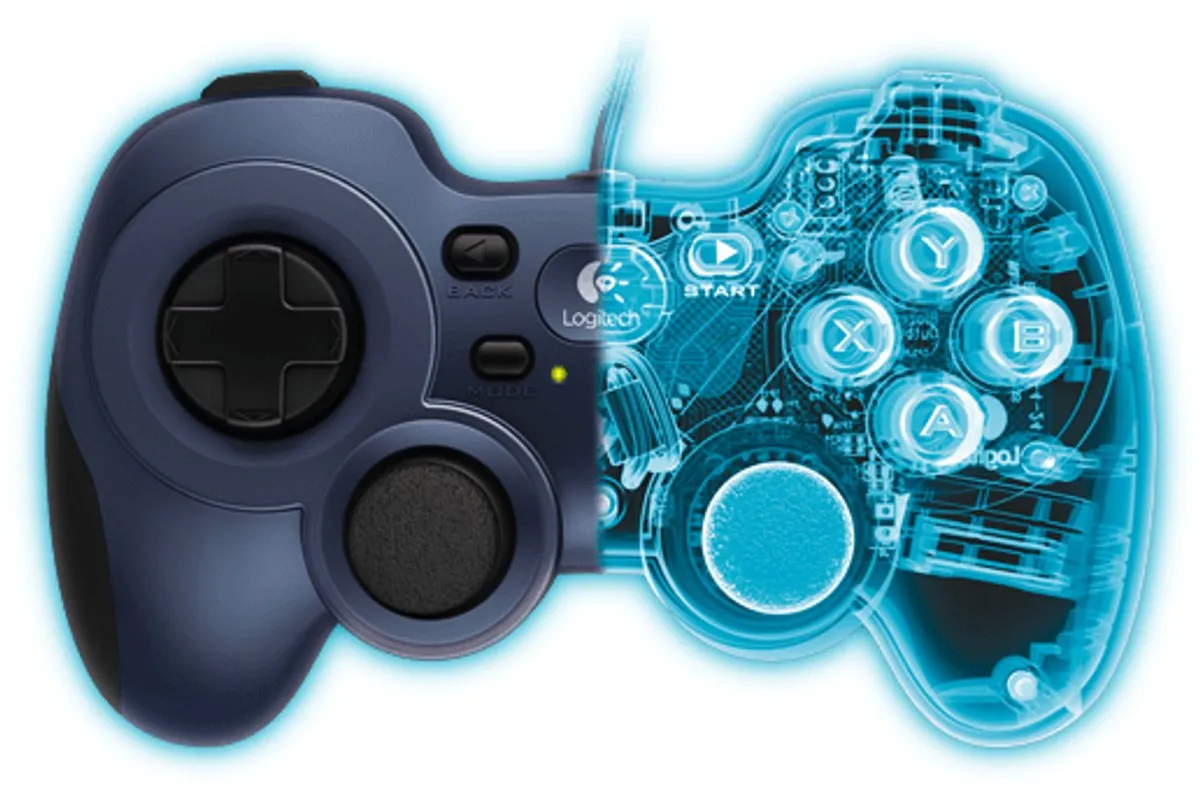 Logitech G F310 Gamepad - Blauw/Grijs - 940-000135