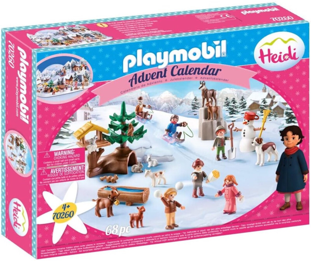 Playmobil Adventkalender Heidi's Winter Wereld Pret