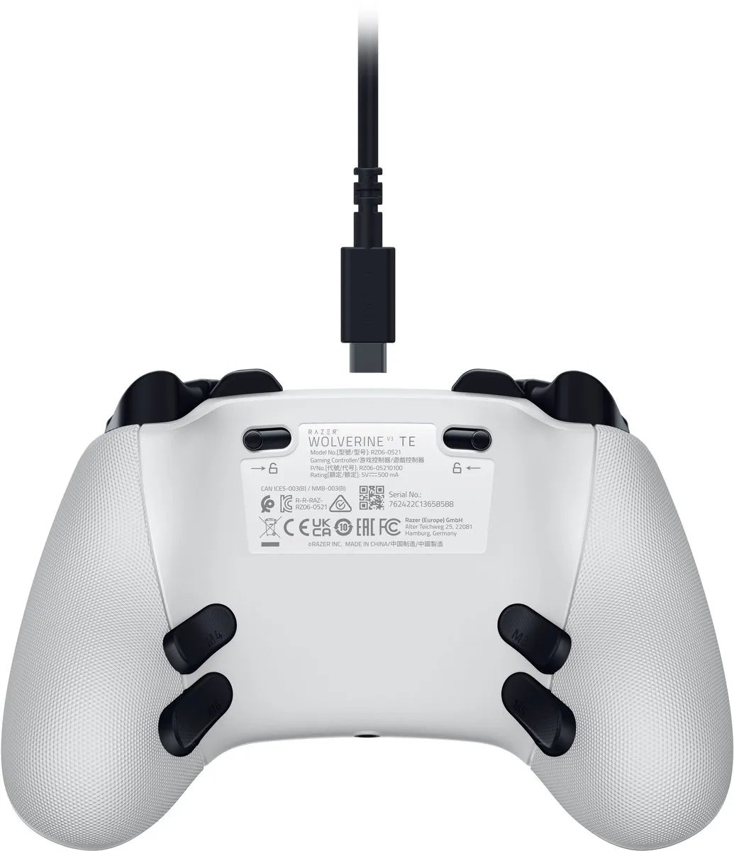 Razer Wolverine V3 Tournament Editie - Bedrade Controller - Programmeerbaar - Xbox/PC - Wit