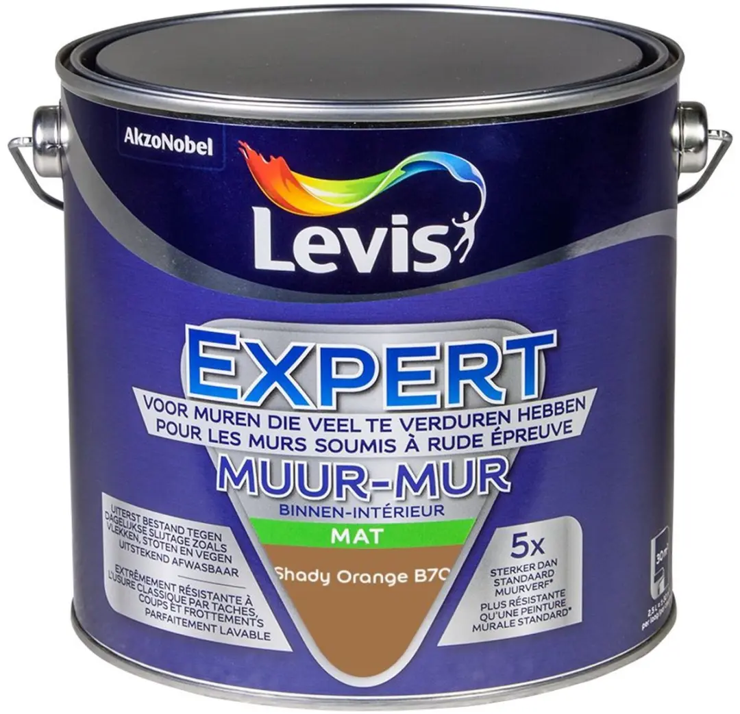 Levi's Expert Muurverf Shady Orange B70 2,5L