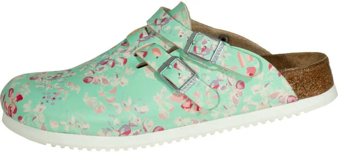 Birkenstock Kay SL Dames Werkklompen - Groen - Maat 40