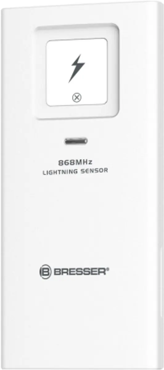 Bresser Bliksemsensor - Bereik 100m - Wit