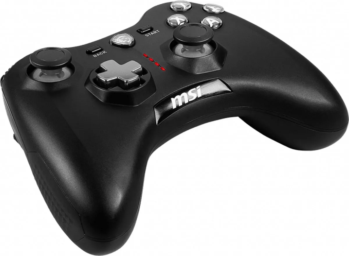 MSI Force GC20 V2 Gaming Controller - 13 Knoppen - Zwart