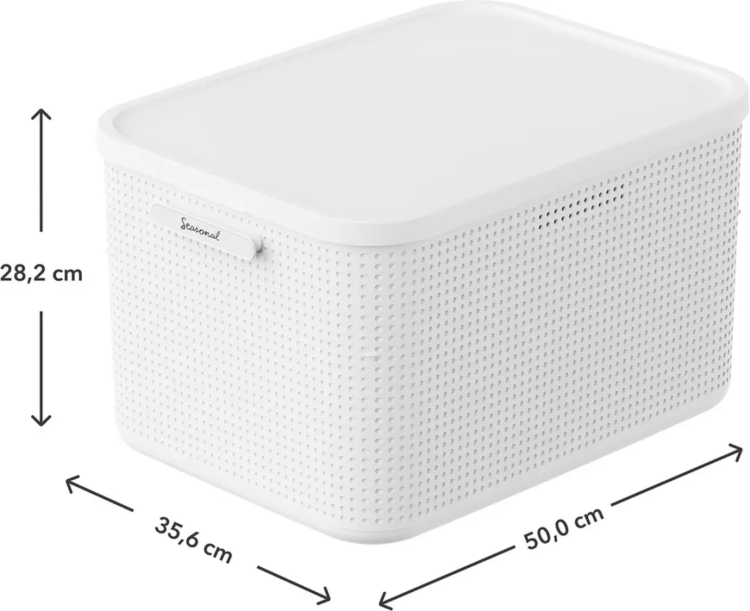 Rotho WOP Opbergbox L 42L - Wit