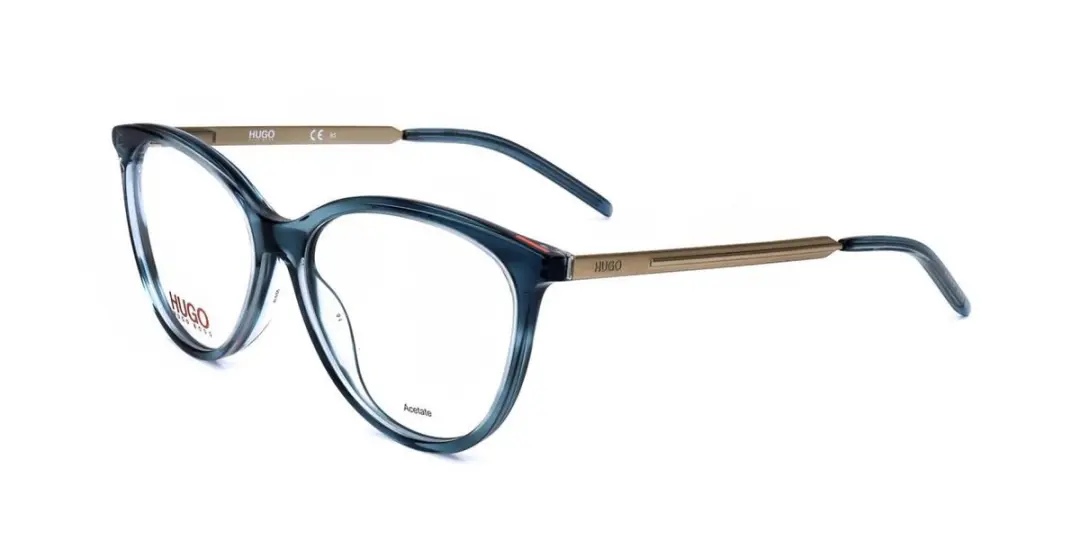 Hugo HG 1107 Blue horn 53/15/140 WOMAN Brilmonturen