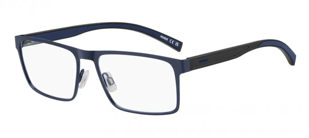 Hugo HG 1372 Matte blue 56/16/145 MAN Brilmonturen