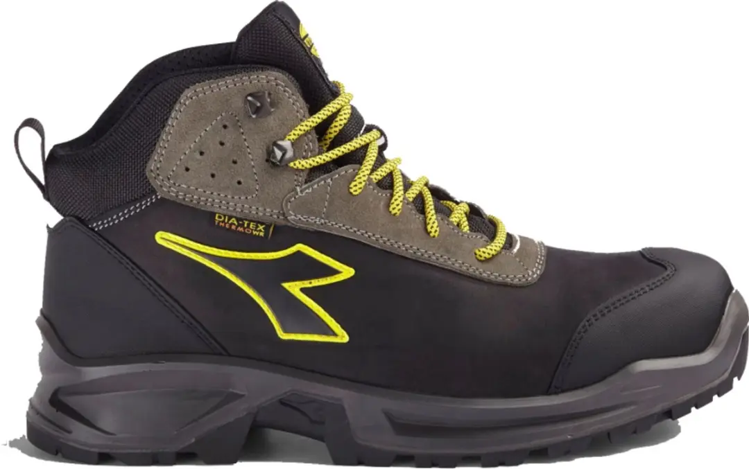Diadora SPORT DIATEX MID S7S FO CI SR BLACK/STEEL GRAY 42