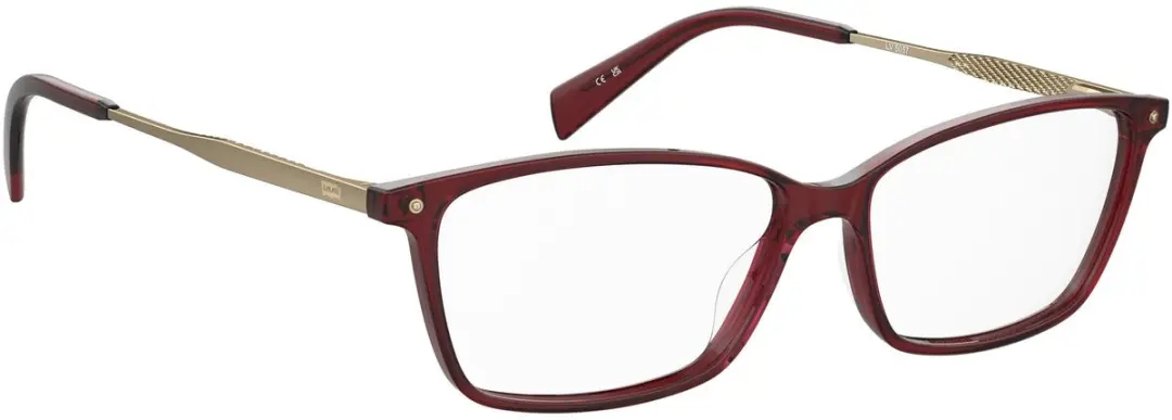 Levi's LV 5055 Brilmonturen - Red - afbeelding 3 van 3