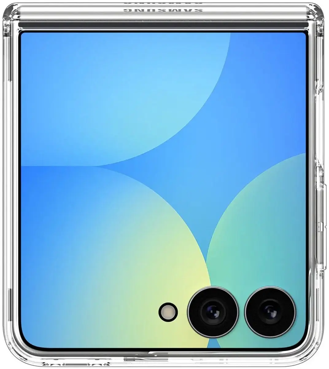 Spigen Ultra Hybrid Pro MagFit Hoesje ACS11525 - Samsung Galaxy Z Flip8 - Transparant