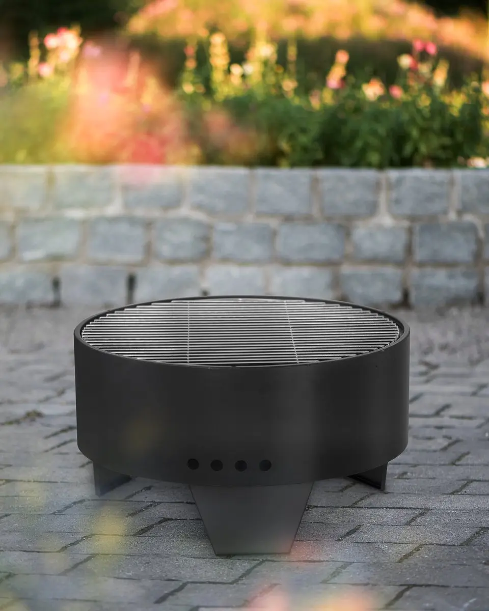 Mustang Bonfire Del Ray Grill/Vuurkorf - 56cm - Zwart