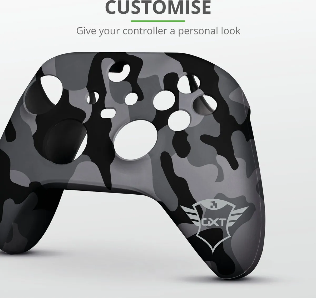 Trust GXT649K Controllerhoesje Xbox - Zwart/Camouflage