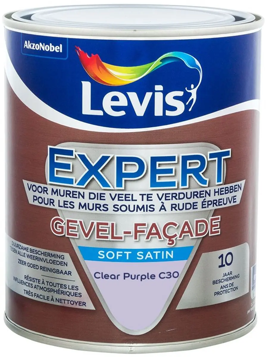 Levi's Expert Gevel Mix Clear Purple C30 Mengverf 1L