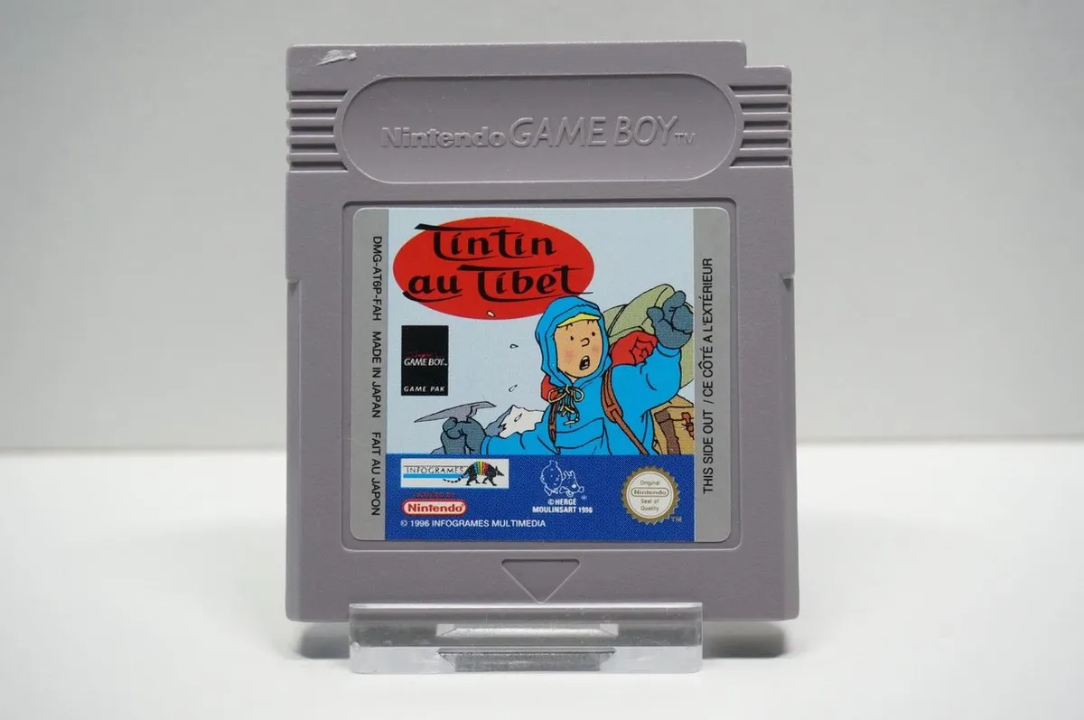 Nintendo TinTin au Tibet Super Nintendo Game - 1 Speler
