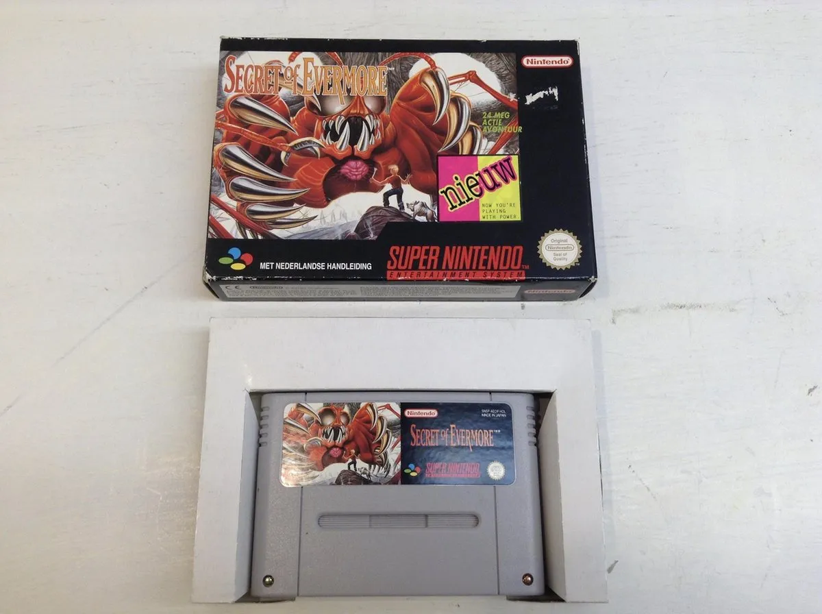 Nintendo Secret of Evermore SNES - 1 Speler - afbeelding 3 van 3