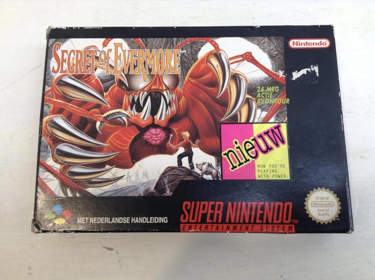Nintendo Secret of Evermore SNES