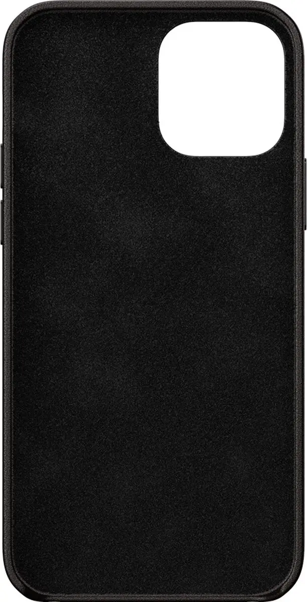 Bugatti Porto Full Wrap Case 42646 - iPhone 12 Pro Max - Zwart