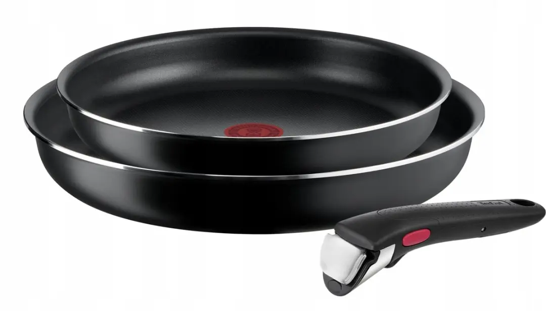Tefal Ingenio Extra Koekenpannen Set 24/28cm - 2 Stuks - Zwart