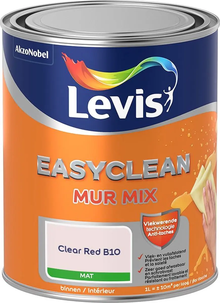 Levi's Easyclean Mur Mat Mix Clear Red B10