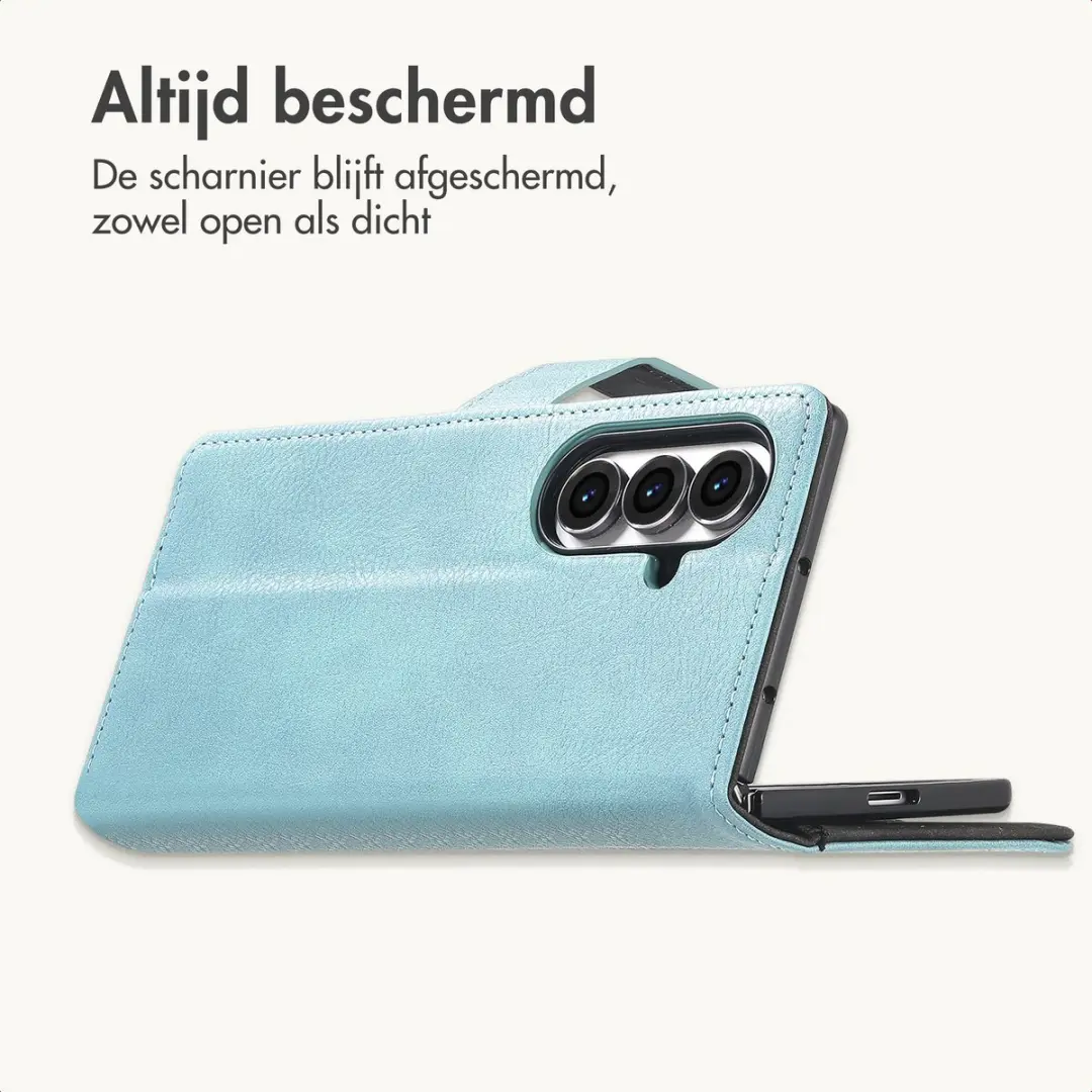Imoshion Hoesje Samsung Galaxy Z Fold8 Ultra Lichtblauw - 3 Pasjes