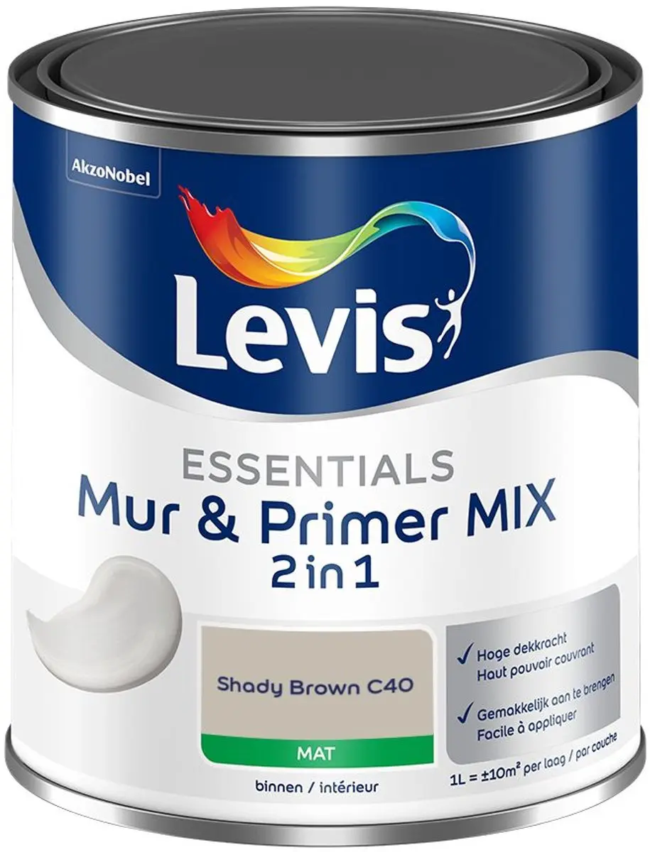 Levi's Essentials Mur & Primer Mix Mengverf 1L