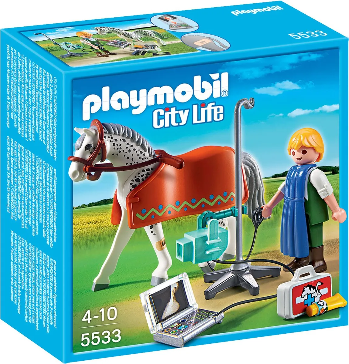 Playmobil Radioloog met Appaloosa 5533 - Meerkleurig