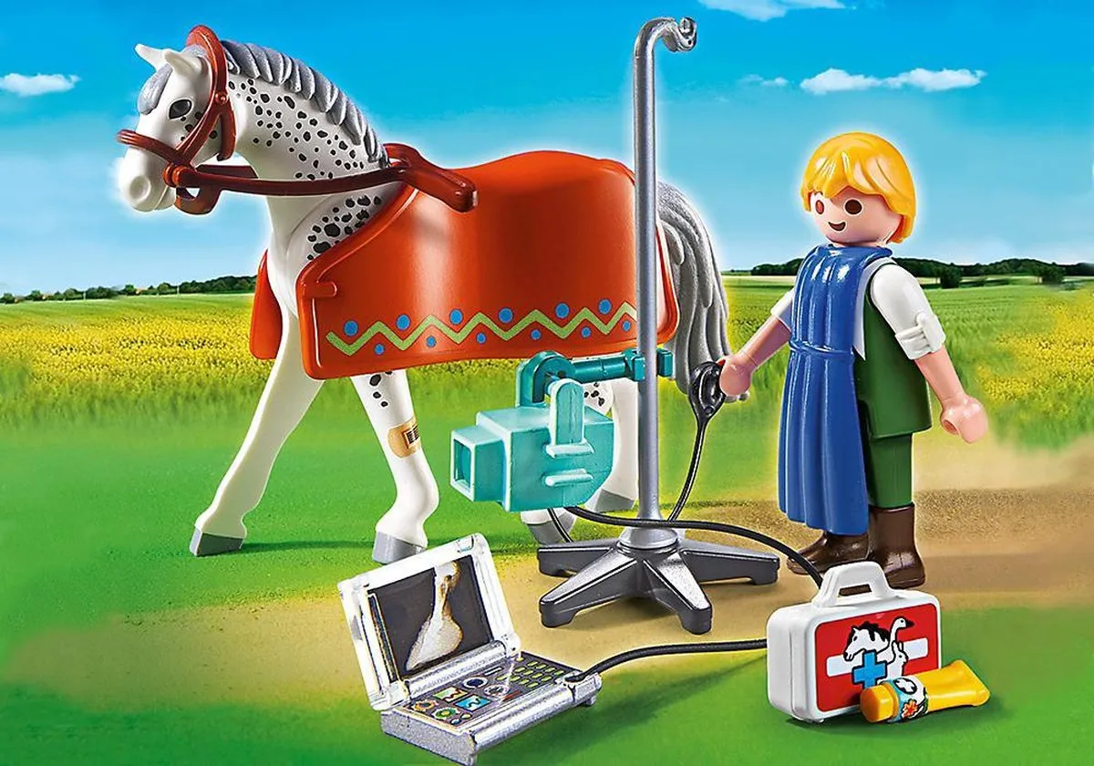 Playmobil Radioloog met Appaloosa 5533 - Meerkleurig