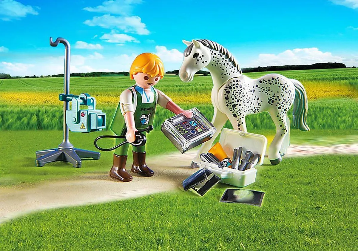 Playmobil Radioloog met Appaloosa 5533 - Meerkleurig