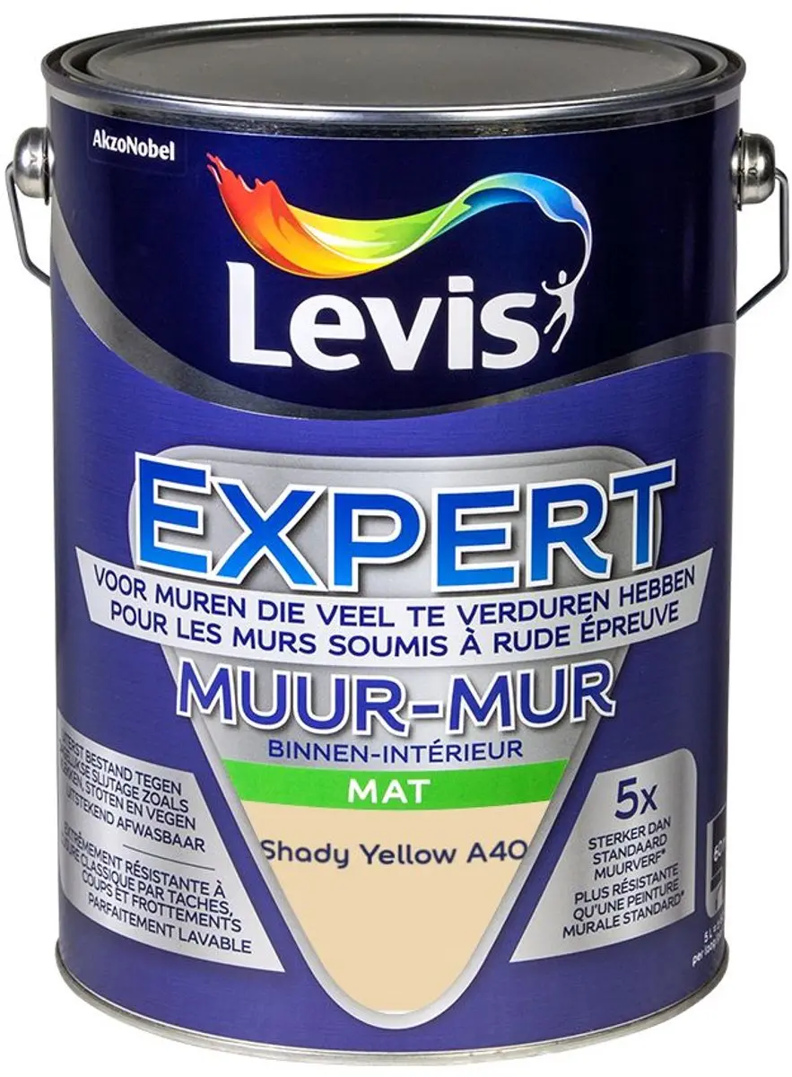 Levi's Expert Muurverf Shady Yellow 5L