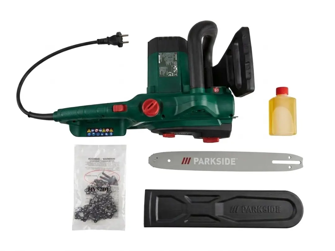 PARKSIDE Elektrische Kettingzaag 1600W - 34cm Zaaglengte - afbeelding 6 van 6
