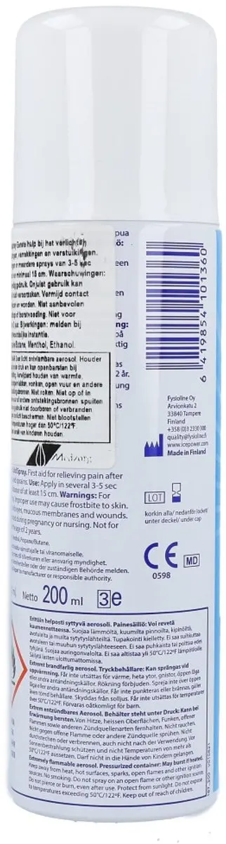 Ice Power Spray 200ml - afbeelding 2 van 6