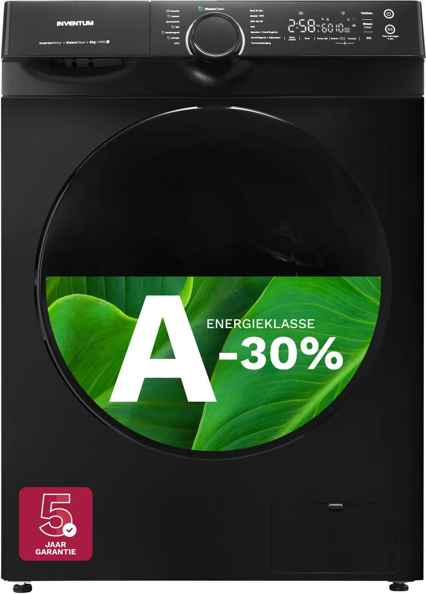 Inventum VWM8030B Wasmachine 8kg