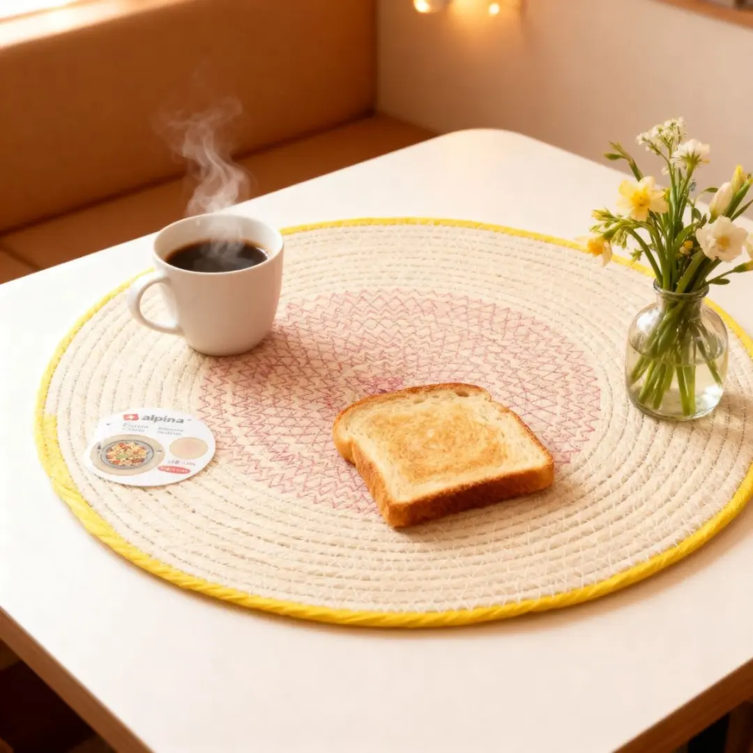 Alpina Ronde Placemat 38cm - Beige