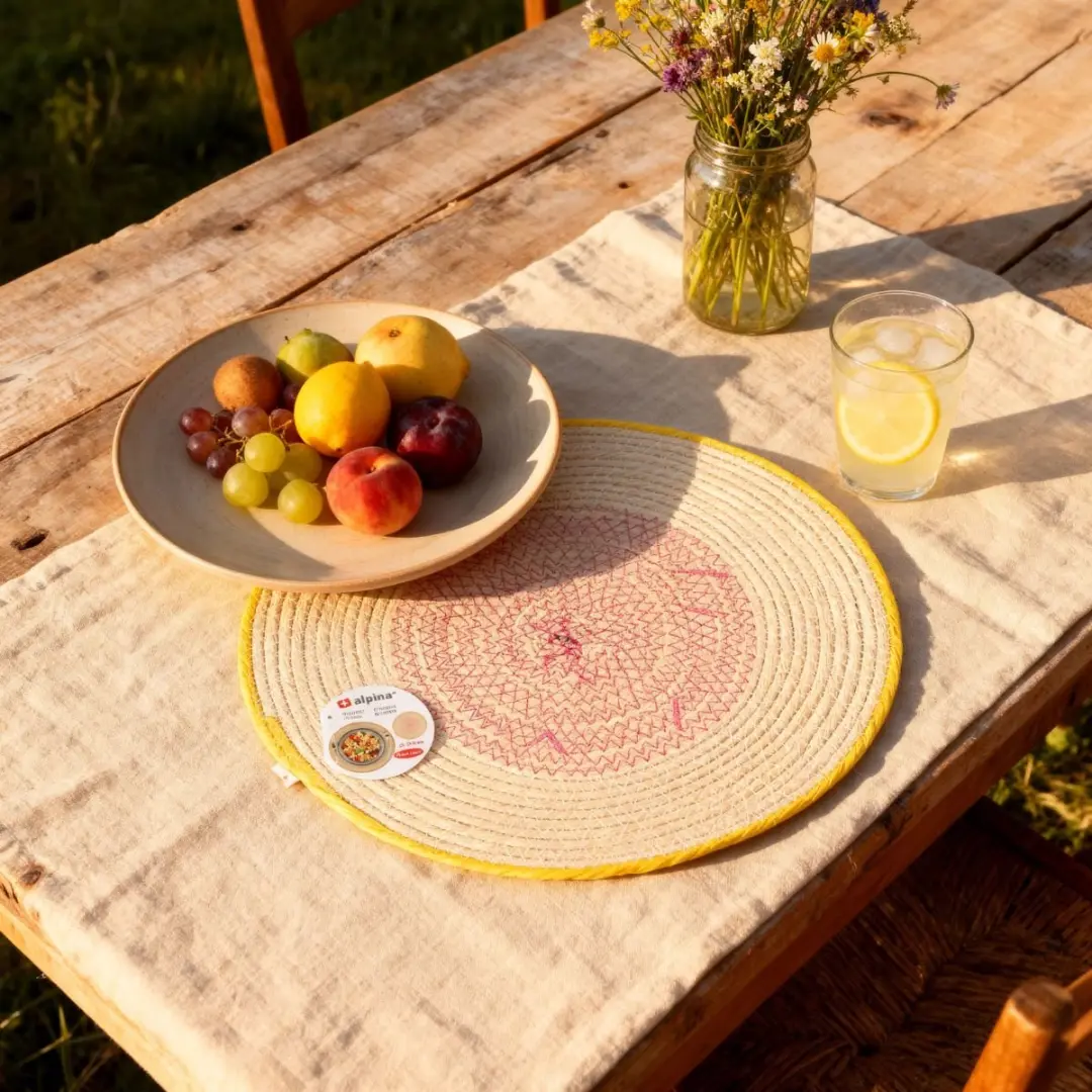Alpina Ronde Placemat 38cm - Beige
