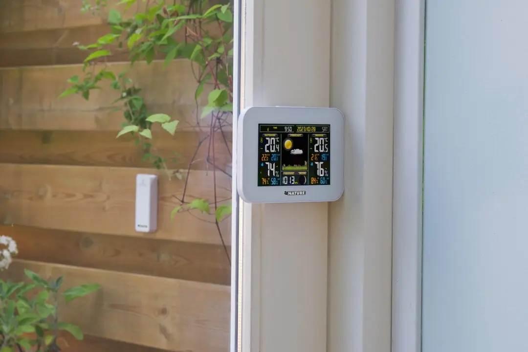 Nature Digitaal Weerstation met Transmitter - Wit