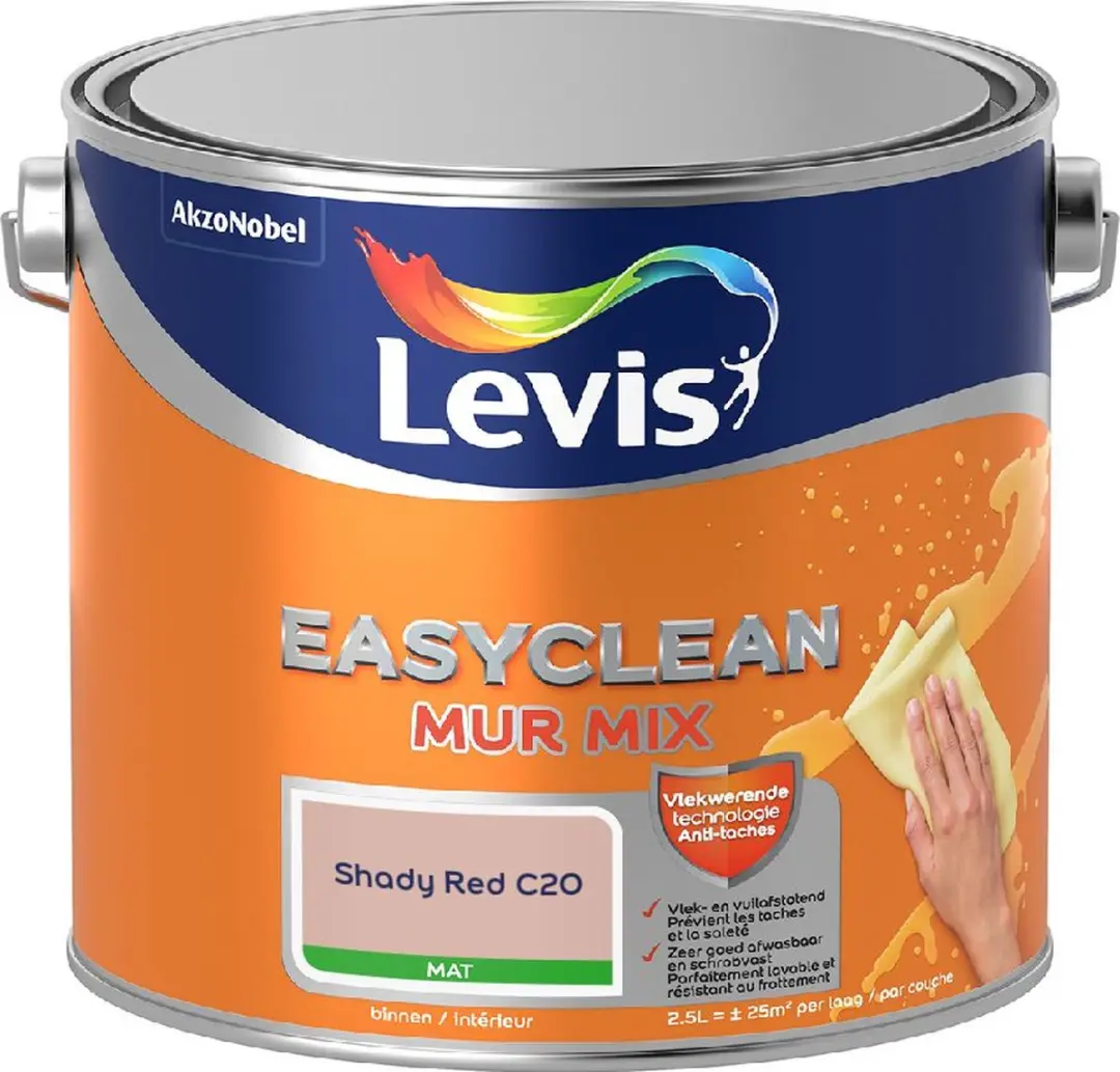 Levi's Easyclean Mur Mat Mix Shady Red C20
