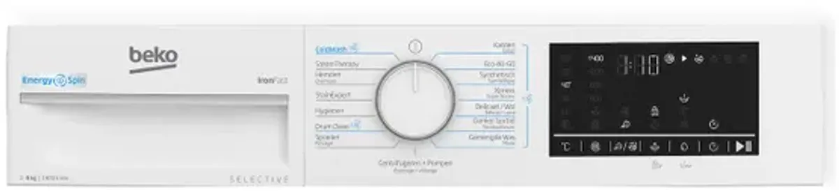 Beko B3WM4841W2 Selective Line Wasmachine 8 kg - Wit