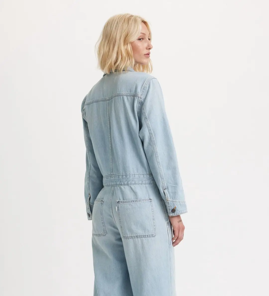 Levi's Overall Iconic Lichtgewicht M - Blauw