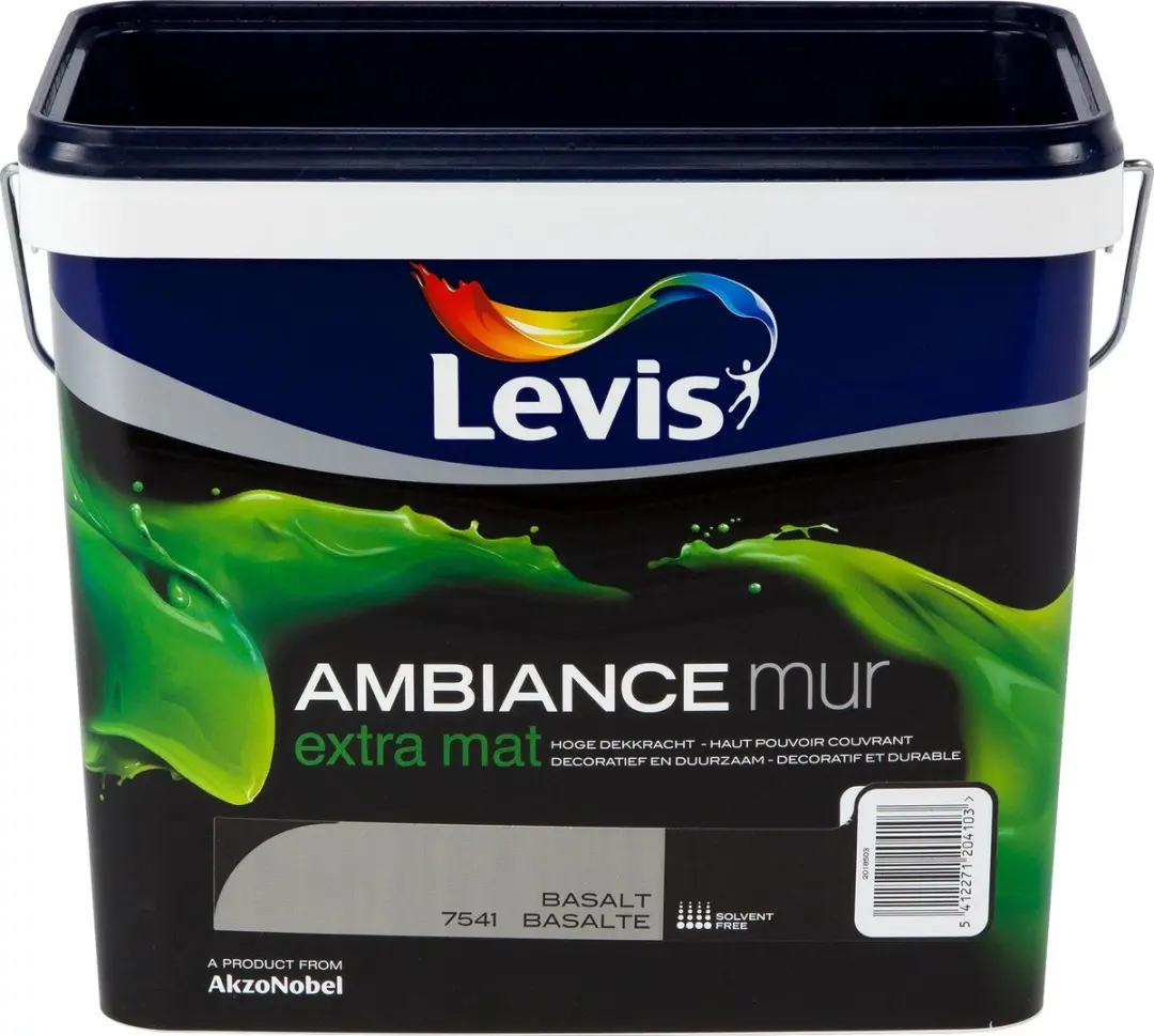 Levi's Ambiance Muurverf Extra Mat Basalt 5L