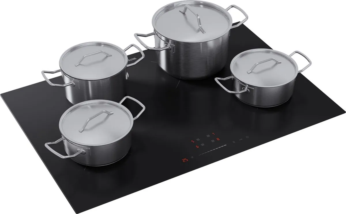 Etna KI377ZT Inductiekookplaat 77cm - 4 Zones - Zwart - afbeelding 6 van 6