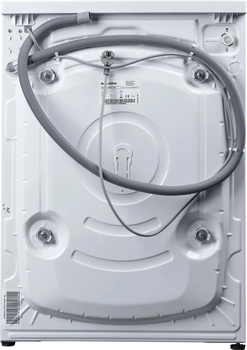 Salora WMH8145 Wasmachine 8kg 1400 RPM - Wit