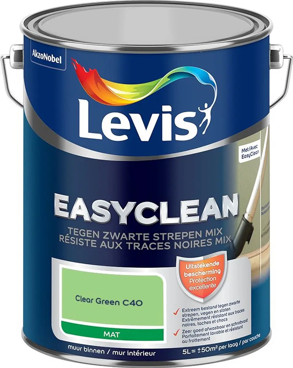 Levi's Easyclean Tegen Zwarte Strepen Mengverf 5L