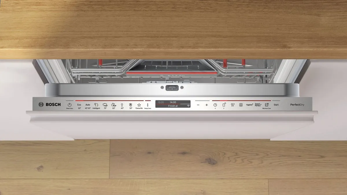 Bosch Serie 8 SMV8YCX02E Inbouw Vaatwasser 14 Couverts - A-label