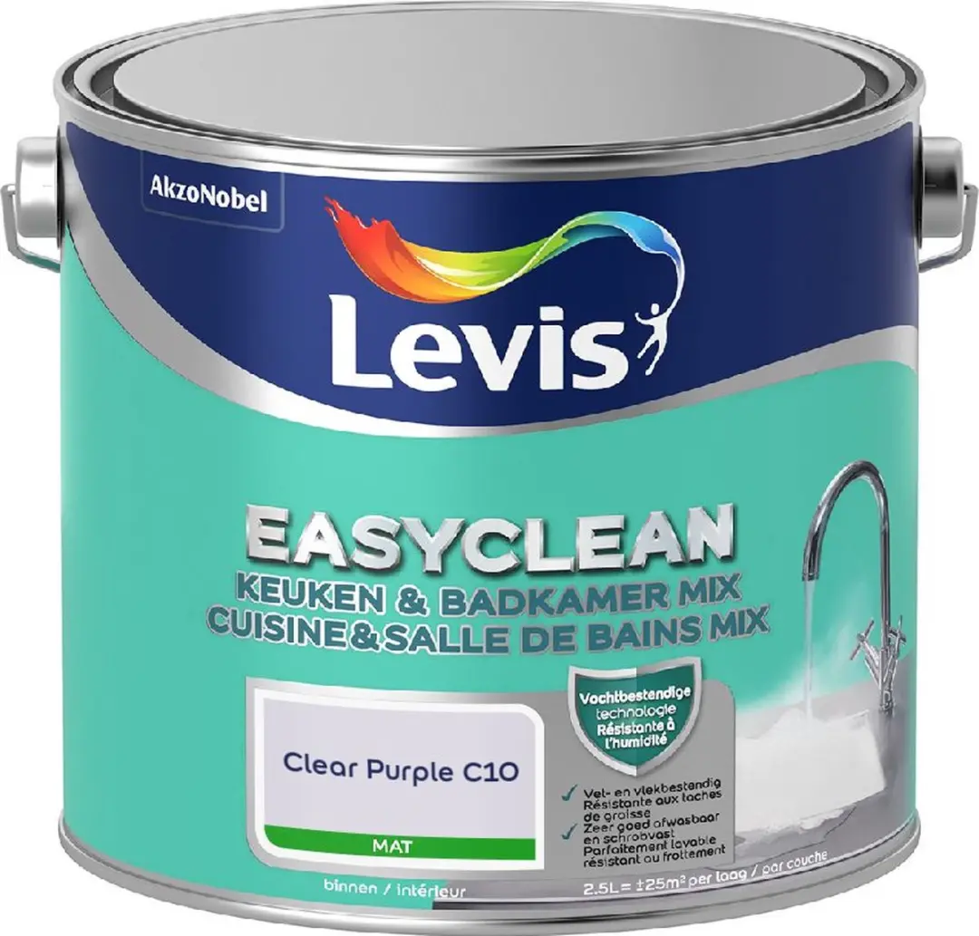 Levi's Easyclean Mengverf Clear Purple C10